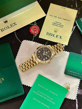 Rolex Day-Date Oyster Perpetual Black Dial Automatic Watch